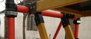 Cách đầy đủ di động sợi thủy tinh giàn giáo cho ly sửa chữa và bảo trì - Product Image 2