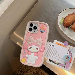 My Melody <strong>Kuromi</strong> Soft Silicone <strong>Phone</strong> <strong>Case</strong> for Apple IPhone 11 12 13 14 Pro Max Silicone Cartoon Mobile <strong>Phone</strong> Back Cover - Product Image 5