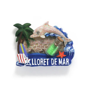 Imanes de nevera de resina 3D personalizados, imanes de nevera de playa soleada personalizados, regalos de recuerdo para turistas - Product Image 5