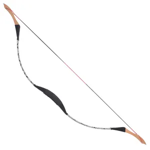Traditional Archery Bow Wholesale Python Medieval Hunting Traditional Long Bow Archery Lightweight Wooden Bow