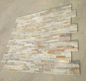 Hot Bán Giá Rẻ Giá Vàng Đá Phiến Veneer Văn Hóa Đá Tường Ốp - Product Image 2