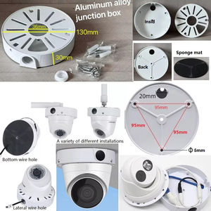 <span class=keywords><strong>Boîte</strong></span> de jonction extérieure en alliage d'aluminium Cctv et support de dôme <span class=keywords><strong>pour</strong></span> <span class=keywords><strong>caméra</strong></span> Cctv et boîtes de jonction en aluminium <span class=keywords><strong>pour</strong></span> <span class=keywords><strong>boîte</strong></span> de <span class=keywords><strong>caméra</strong></span> dôme CCTV - Product Image 3