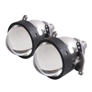 Sanvi New Arrival Super Bright Led Projector Led Headlights Non-destructive Bi Led Lens Car Accessories 5500k H9 3 Inch 12 V,12V - Product Image 2