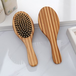 Peine de Bambú Iónico Impermeable con Dientes Anchos y Bolsa de Aire, Personalizable con Logotipo, Diseño de Meridianos, Venta Directa de Fábrica - Product Image 6
