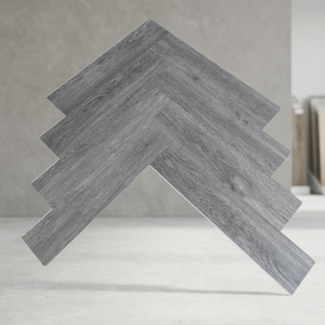 Suelo SPC con Diseño de Espiga Gris, Resistente al Agua, con Núcleo Rígido de Vinilo y Sistema de Clic - Product Image 3