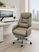 Chaise de bureau ergonomique Dowinx grande taille, dossier haut, pour ordinateur et jeux, avec accoudoirs réglables et soutien lombaire, idéale pour la maison, le bureau ou l'hôtel