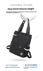 Fashion Anti Theft Cute Day Pack avec sac à dos de poche RFID pour femme - Product Image 5