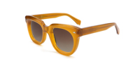 LBAshades 882224 Lunettes de soleil rondes classiques rétro en acétate de haute qualité pour femmes et hommes, logo personnalisé, verres polarisés de créateur