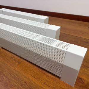 Cache-plinthe chauffante moderne en acier robuste de 1,8 m pour salon, installation facile - Product Image 6