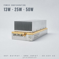 Module amplificateur de puissance RF 2000-6000 MHz 13W 25W 50W, amplificateur de signal à gain élevé pour applications de sécurité en basse altitude