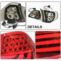 Feux arrière LED CY Auto Upgrade pour BMW Série 3 E90 318i 320 325i, feux de freinage et de position rouges à 5000 Lm 12v, accessoires de voiture