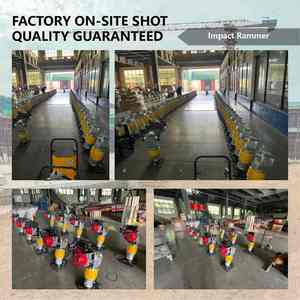 Pisón de impacto de fuelle eléctrico de 3KW de Venta caliente, apisonador de compactación de construcción - Product Image 5