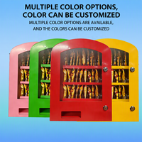 Distributeur automatique commercial ZENJET à trois têtes pour cartes, distributeur automatique de mouchoirs carrés et de cigarettes