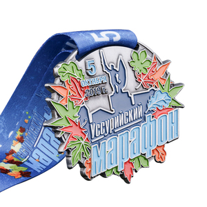 Produttore personalizzato 3D placcato premio d'oro ciclismo medaglia <span class=keywords><strong>Samurai</strong></span> a buon mercato in lega di zinco sport Marathon Design miracoloso - Product Image 1