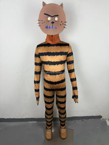 Nuevo Disfraz de Cosplay de Dog Man - Traje de Halloween para Representación Teatral de Pitty Cat - Product Image 3