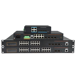 พอร์ตออปติคอล SFP 10G จำนวน 4 พอร์ต และพอร์ตไฟฟ้าแบบปรับได้ Base-T 10M/100M/1000M/2500M จำนวน 4 พอร์ต สวิตช์เกรดอุตสาหกรรม สวิตช์ 2.5gb - Product Image 5