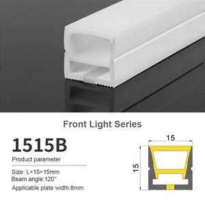 Tube néon flexible étanche IP65 LEDEAST <span class=keywords><strong>FLS</strong></span> 20*20mm, bande LED en silicone, série d'éclairage frontal, bande néon flexible - Product Image 6