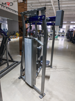 Machine de musculation à tirage vertical (Lat Pulldown) à charges guidées pour l'entraînement du dos – Équipement de fitness pour la musculation dorsale