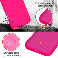 Coque de téléphone en silicone premium VAWI S002 pour iPhone X XR XS 11 12 13 14 15 16 17, protection arrière