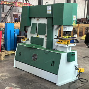 Pons En Shear Hoek Ijzeren Cutter Werker Machine Ijzer En Hoek Kanaal Ponsen En Scheren Machine - Product Image 3
