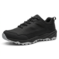 Chaussures de sport d'extérieur imperméables en tissu Oxford pour hommes, chaussures de randonnée antidérapantes et résistantes aux éclaboussures, personnalisables