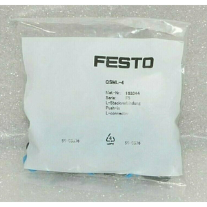 ตัวเชื่อมต่อแก๊ส QSML-4 153344 ของแท้ 10 ชิ้น พร้อมส่ง - Product Image 1