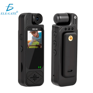 Cámara Corporal ELE-GATE 2K HD con Rotación de 180 Grados, Visión Nocturna y Grabación de Audio y Video para Deportes al Aire Libre - Product Image 1