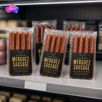 Étiquettes personnalisées pour emballages alimentaires, résistantes à l'huile, pour rouleaux de bœuf surgelés, impression de logo, étiquettes personnalisées imperméables en rouleau, étiquettes personnalisées pour saucisses