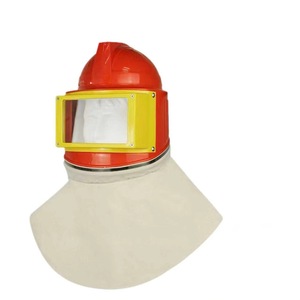 LEABON Casque <span class=keywords><strong>de</strong></span> <span class=keywords><strong>protection</strong></span> anti-éclaboussures <span class=keywords><strong>pour</strong></span> <span class=keywords><strong>sablage</strong></span> avec circulation d'air et écharpe intégrée <span class=keywords><strong>pour</strong></span> sablateur - Product Image 1