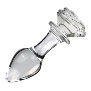 <span class=keywords><strong>Plug</strong></span> anale in <span class=keywords><strong>vetro</strong></span> rosa trasparente per il piacere sessuale femminile, masturbazione, perline, dildo in <span class=keywords><strong>vetro</strong></span> per adulti - Product Image 4
