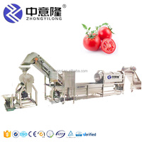 Kleine Turykey Industriële Tomatenpuree Verwerkingslijn Machine Tomaat Ketchup Productielijn Industriële Ketchup Maker Machines