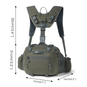 Mochila Táctica Multifuncional ARTEX, Ajustable, para Caza, con Bolsillos Grandes y Correas Anchas para los Hombros - Product Image 2