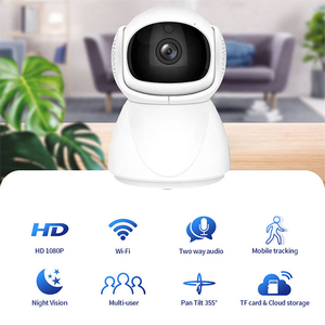 <span class=keywords><strong>Camera</strong></span> <span class=keywords><strong>Wifi</strong></span> Không Dây HD 1080P <span class=keywords><strong>Camera</strong></span> IP Trong Nhà Không Dây Thông Minh <span class=keywords><strong>Camera</strong></span> Giám Sát An Ninh CCTV PTZ Màn Hình Em Bé - Product Image 3