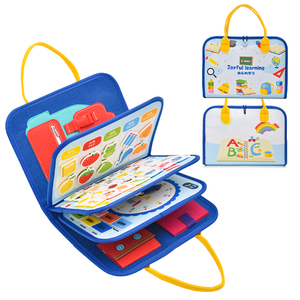 Tablero de Actividades Educativas Personalizado al por Mayor para Niños, Entrenamiento de Habilidades Motoras Finas, Aprendizaje de Formas, Colores, Números y Alfabeto, Regalo para el Regreso a Clases - Product Image 2