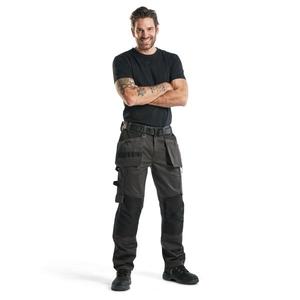 BLAKLADER - 155518609899C48 Pantalones Craftsman Gris oscuro/Negro-EAN 7330509590713 PANTALONES DE TRABAJO DE CARGA - Product Image 3