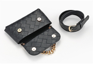 <span class=keywords><strong>Sac</strong></span> <span class=keywords><strong>banane</strong></span> en <span class=keywords><strong>cuir</strong></span> pour femmes, nouveau, Mini-<span class=keywords><strong>sac</strong></span> de taille, <span class=keywords><strong>banane</strong></span>, grille, pochette pour téléphone portable - Product Image 2