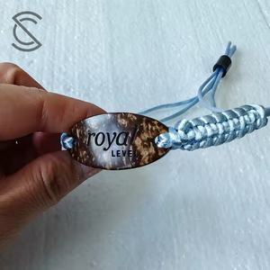 고품질 코코넛 껍질 <span class=keywords><strong>NFC</strong></span> 손목밴드 멀티칩 Ntag213 <span class=keywords><strong>RFID</strong></span> 13.56MHz 친환경 방수 조절 가능 출입 통제 - Product Image 3