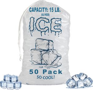 Heiß verkaufter Einweg-Eis beutel, Plastik-Eiswürfel beutel, Einweg-Eis verpackungs beutel für 1 kg /2 kg / 5 kg - Product Image 6