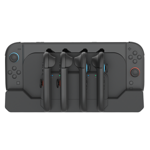 HONSON Station de charge de contrôleur de jeu à 4 emplacements pour Nintendo Switch2/joycon support de <span class=keywords><strong>chargeur</strong></span> accessoire de charge - Product Image 3