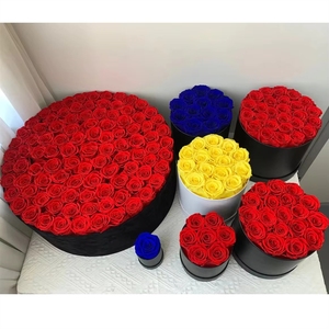 <span class=keywords><strong>Rose</strong></span> Stabilizzate di Grado A all'Ingrosso, Scatola Gigante da <span class=keywords><strong>200</strong></span> <span class=keywords><strong>Rose</strong></span>, Fiori Eterni a Lunga Durata in Scatola Rotonda per San Valentino - Product Image 5
