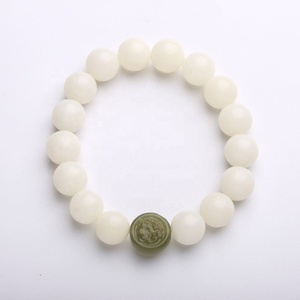 Bracelet Bodhi à dégradé naturel, perles de méditation, bijoux de mode - Product Image 6