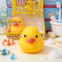 Jouet Squishy Canard Jaune Géant, Doux, à Remontée Lente, Anti-stress, Canard de Dessin Animé, Poupée Kawaii, pour Fête d'Anniversaire d'Enfants