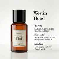 Huile parfumée concentrée pour diffuseur, parfum d'ambiance écologique pour hôtel Westin, vente en gros