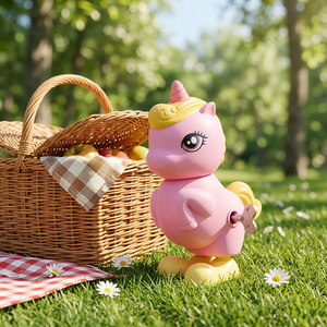 Jouet à remonter Canard Mécanique, Figurine Animale Marchante, Jouet de Bain en Plastique de Dessin Animé JR MS INDUSTRIES 18 Pouces pour Enfants - Product Image 6