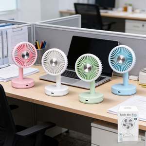 Ventilador de Escritorio Simple Personalizado al por Mayor Directo de Fábrica, 300mAh, 3 Velocidades, Gran Venta - Product Image 2