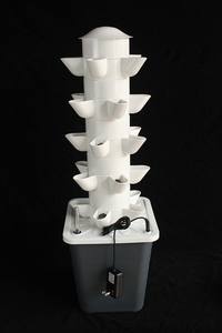 Sistema di Coltivazione Idroponica Verticale Fai-da-Te per Balcone con Coppette di Colonizzazione Staccabili in PP, Torre Verticale per Giardino Domestico e Serra - Product Image 6