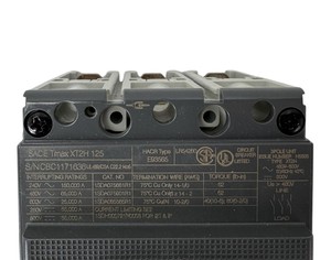 Interruptor de Circuito Tmax XT2 H 125 XT2H 125 TMF 30-400 3p F F /CSA SACETmaxXT2H125XT2H125TMF304003pFFCSA para PLC - Product Image 5
