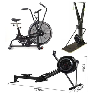 Appareil de fitness cardiovasculaire à domicile : <span class=keywords><strong>Rameur</strong></span>, simulateur de ski, vélo d'appartement pour un entraînement aérobie complet du corps - Product Image 1