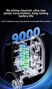 Máy ảnh pin thông minh Full HD 3MP Độ phân giải 2K 2.4G WIFI cấu hình nhanh máy ảnh pin thông minh - Product Image 2