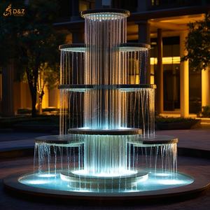 <span class=keywords><strong>Fontaine</strong></span> <span class=keywords><strong>d</strong></span>'<span class=keywords><strong>eau</strong></span> moderne en métal <span class=keywords><strong>d</strong></span>écoratif pour jardin extérieur, sculpture de tour <span class=keywords><strong>d</strong></span>'<span class=keywords><strong>eau</strong></span>, grande <span class=keywords><strong>fontaine</strong></span> <span class=keywords><strong>d</strong></span>'<span class=keywords><strong>eau</strong></span> en verre et en acier inoxydable - Product Image 4